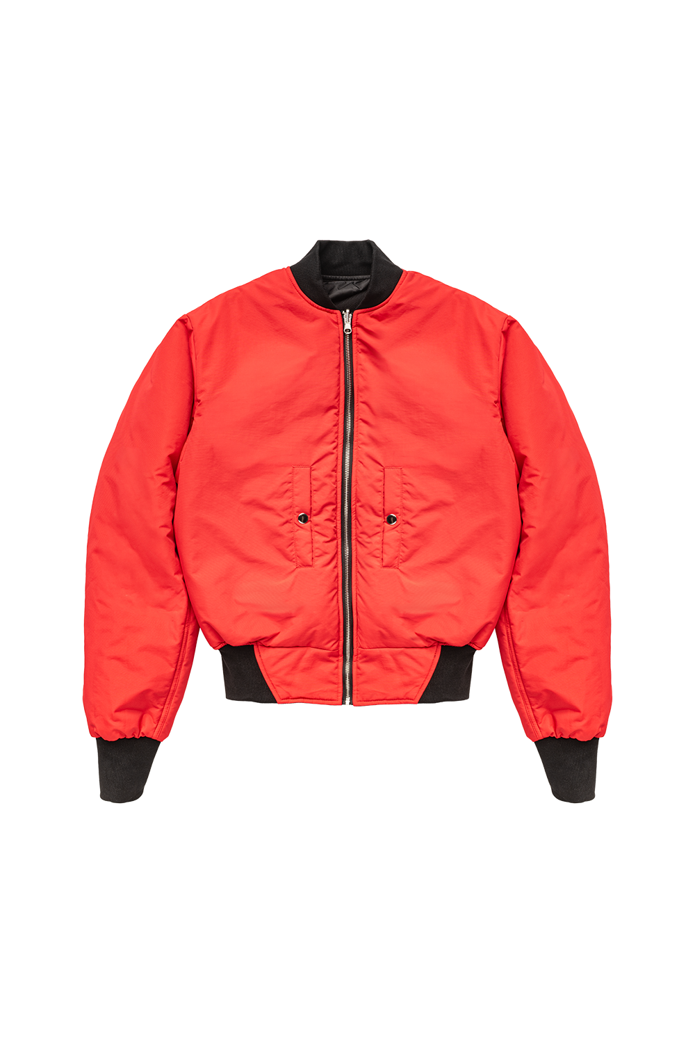 REVERSIBLE BOMBER JACKET IN BLACK