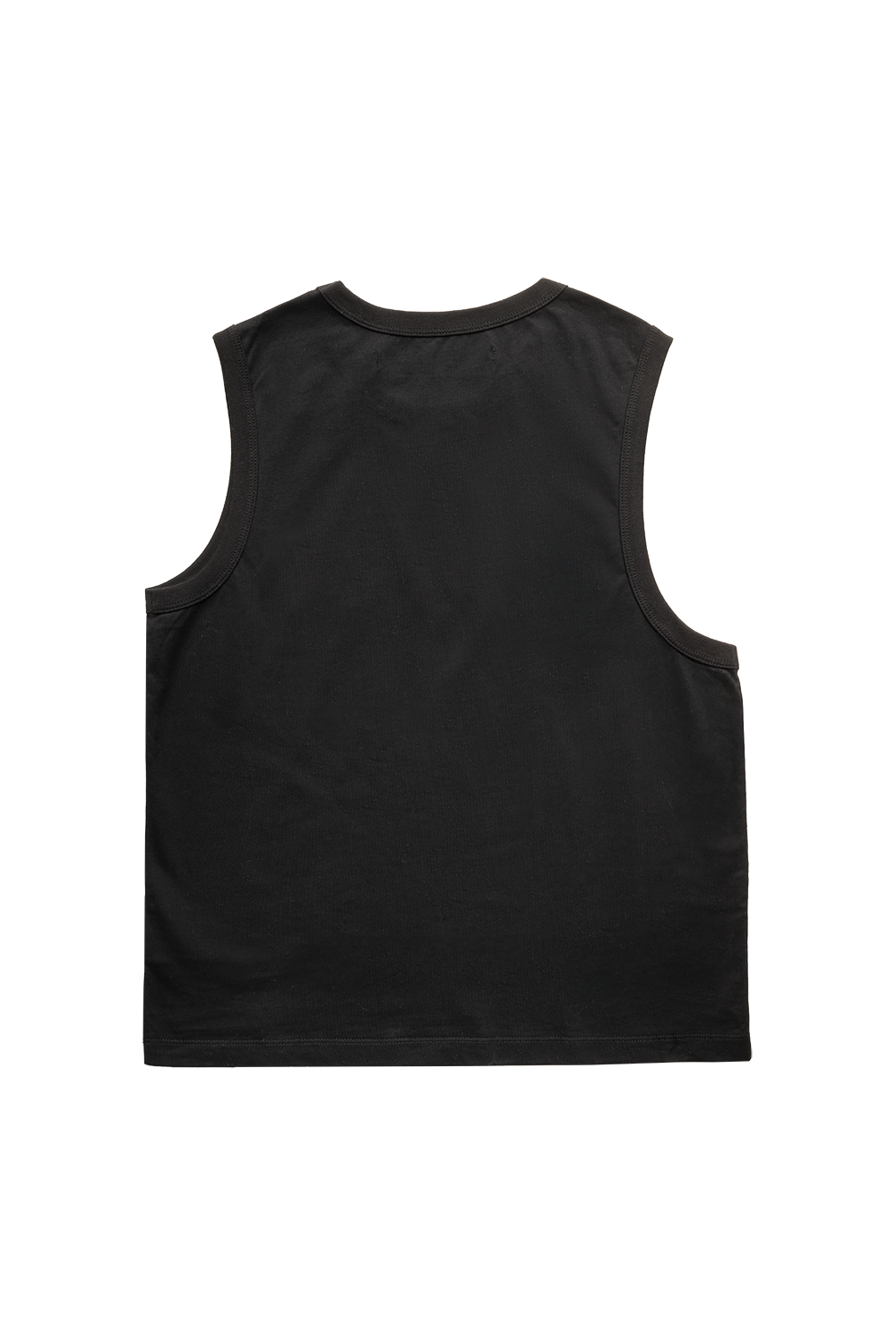LASER CUT TANK TOP IN BLACK
