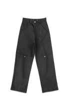 Load image into Gallery viewer, BLACK CARGO CHINO
