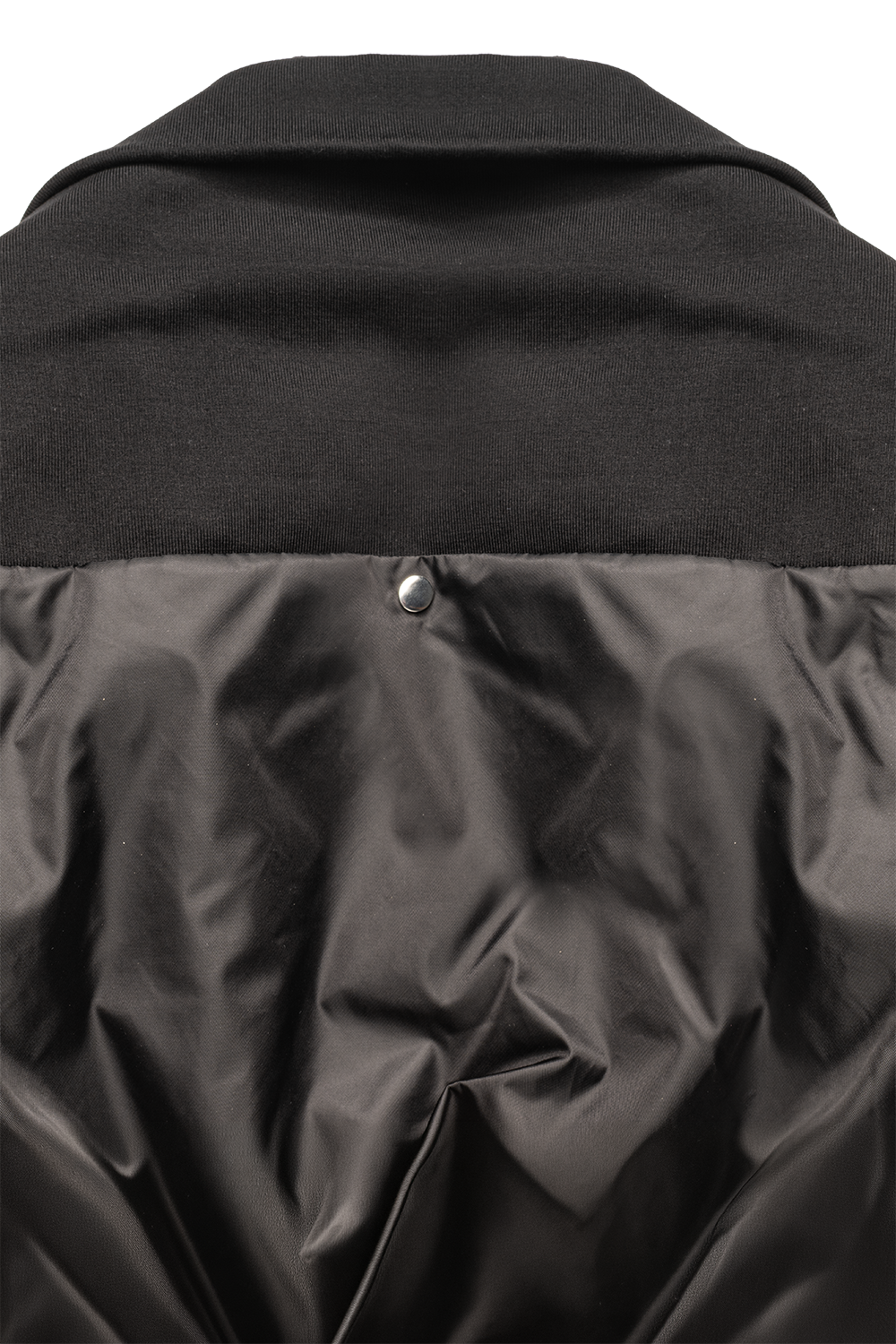 REVERSIBLE BOMBER JACKET IN BLACK