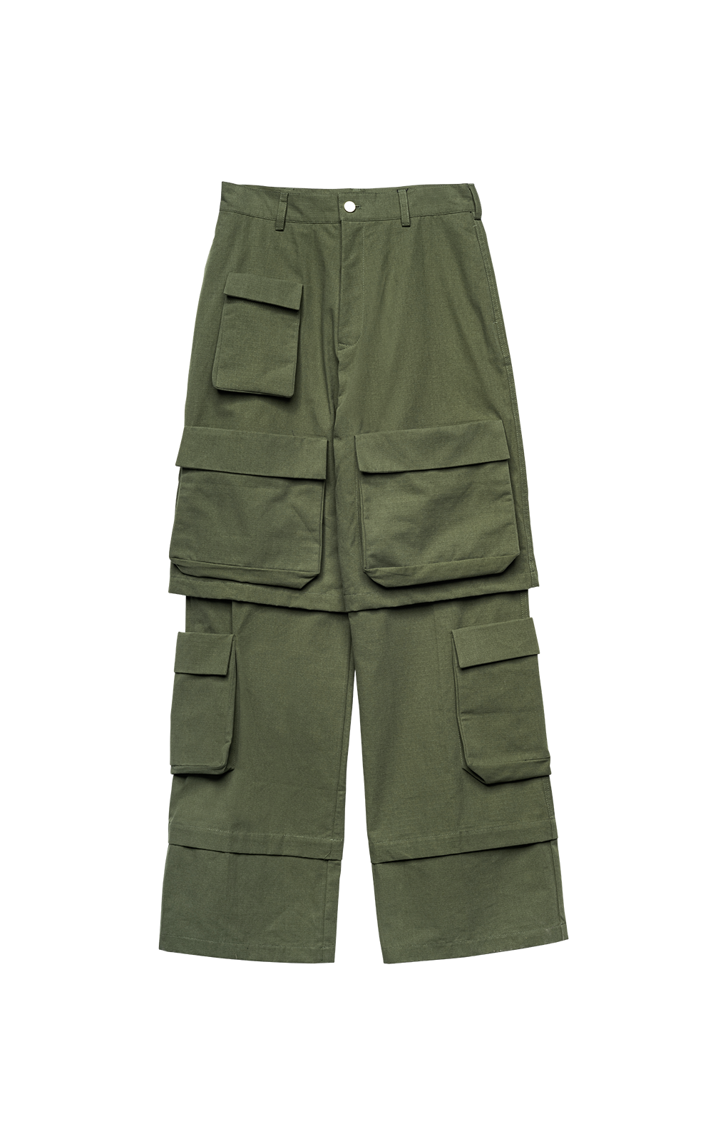 2-IN-1 SAFARI CARGOS IN GREEN – SPENCER BADU 2-IN-1 SAFARI CARGOS IN GREEN – SPENCER BADU