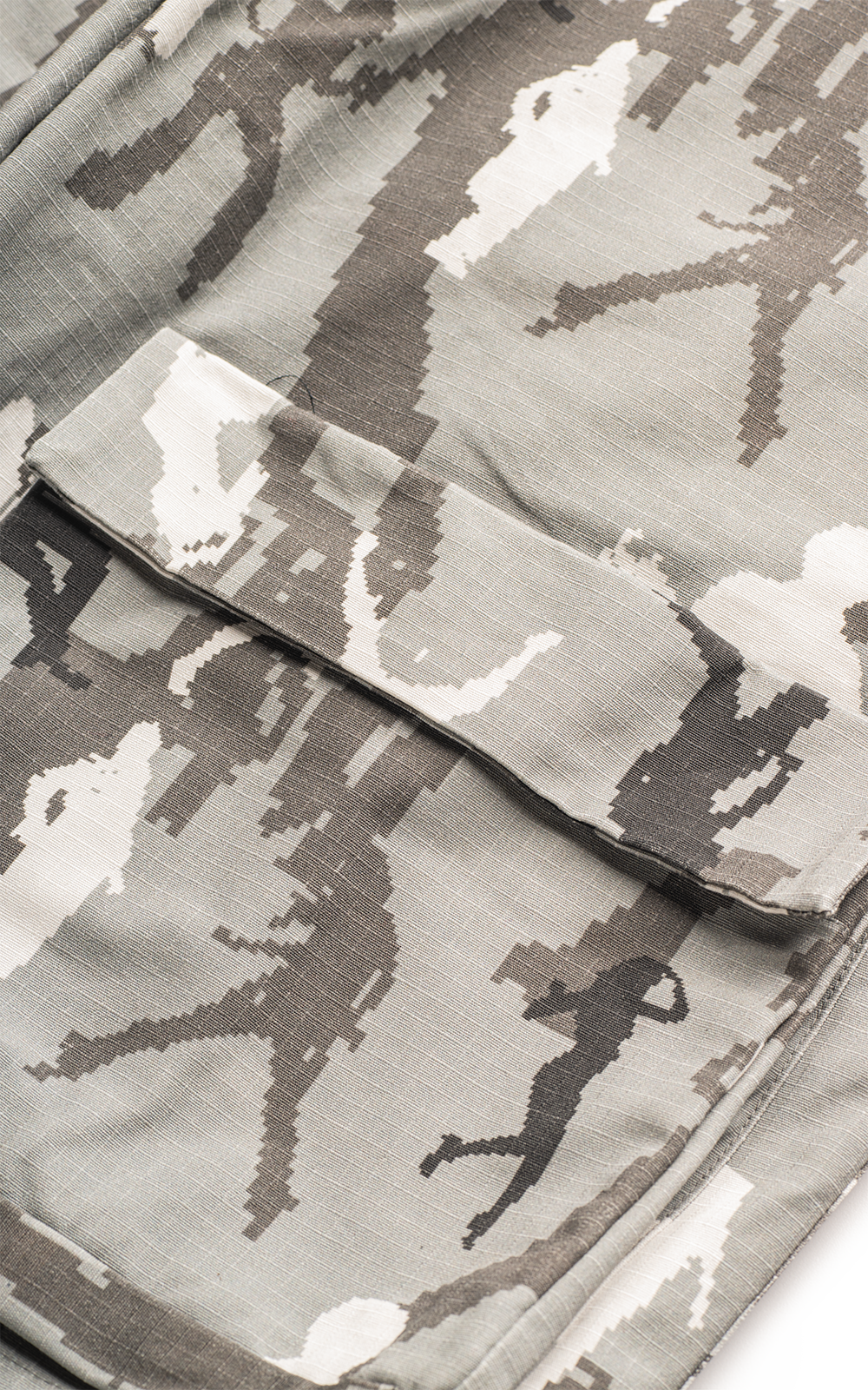 GRAY CAMO CARGO PANT