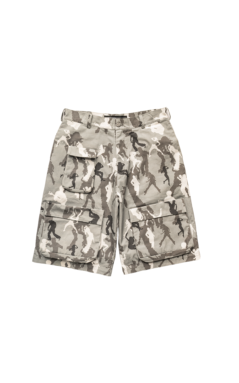 GRAY CAMO CARGO PANT