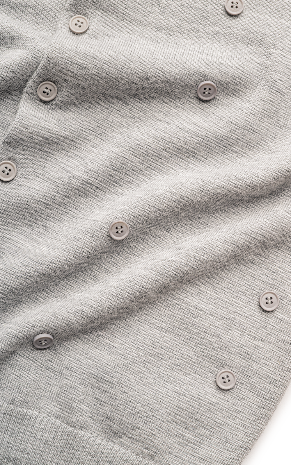 GRAY BUTTON CARDIGAN