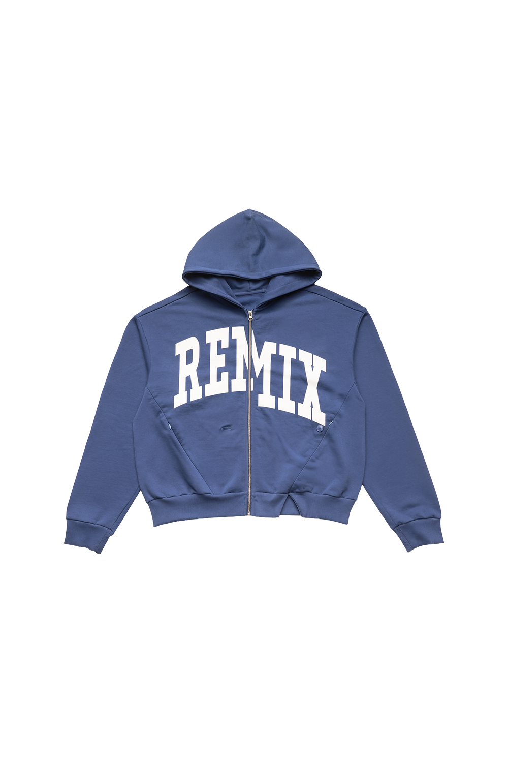 REMIX HOODIE IN BLUE