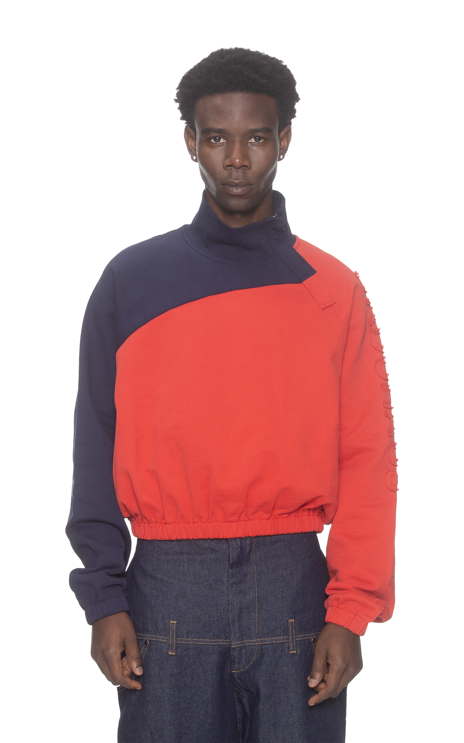 SPORT PULLOVER IN RED