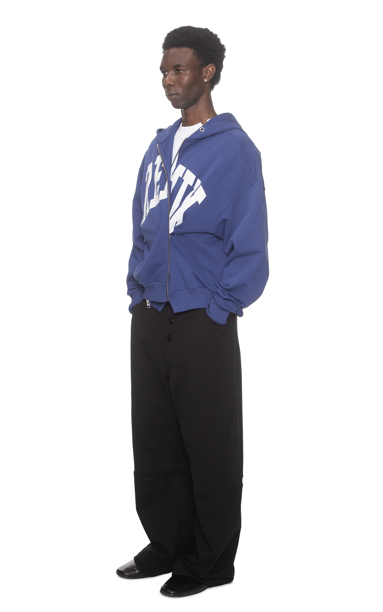 REMIX HOODIE IN BLUE
