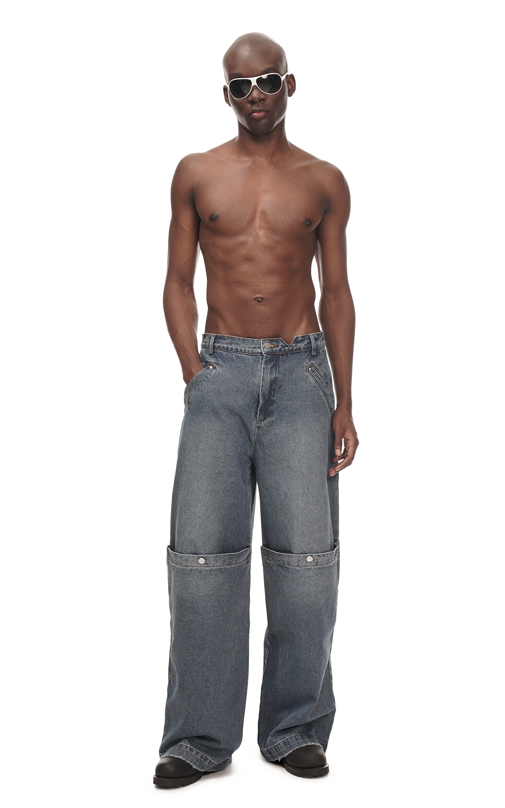 WASHED DENIM IN BLUE – SPENCER BADU WASHED DENIM IN BLUE – SPENCER BADU