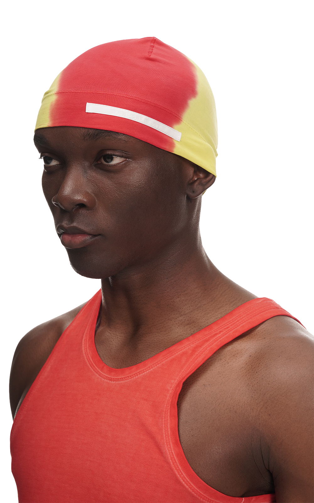 TIE DYE SKULL CAP IN GRADIENT