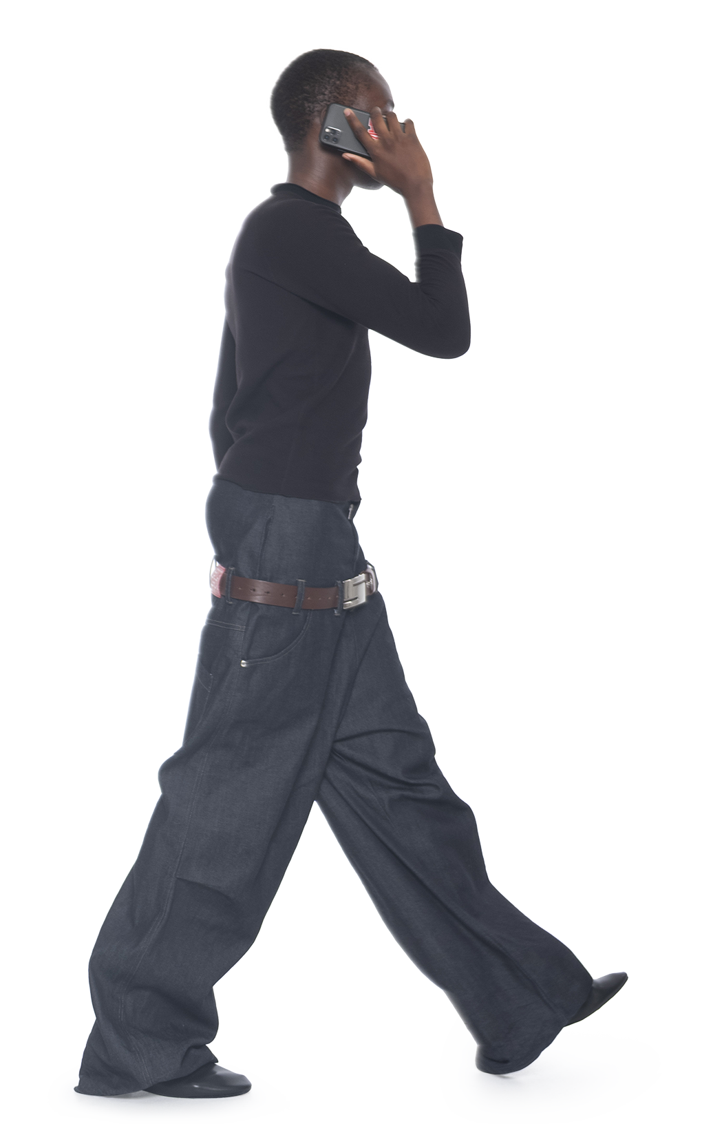 BLACK TWISTED HENLEY