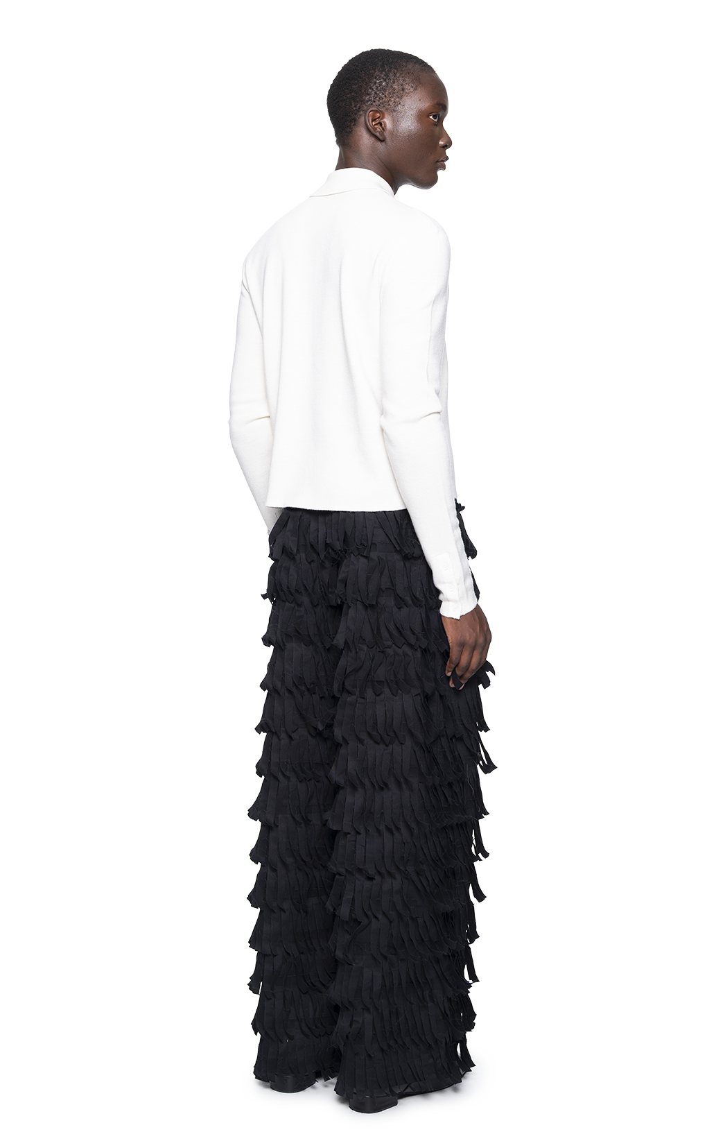 BURGUNDY KNIT TIE POLO