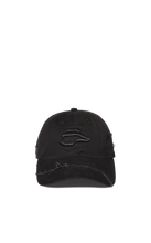 Load image into Gallery viewer, DISTRESSED BLACK CAMO  CAP
