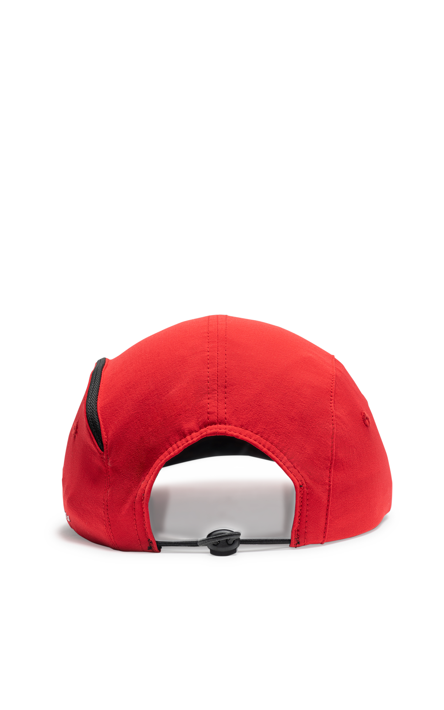 RED SIDE ZIP HAT