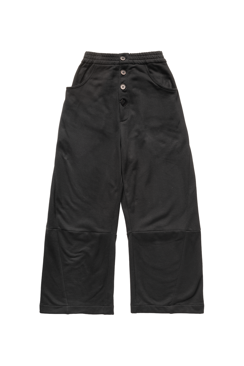 WIDE LOUNGE PANTS IN BLACK