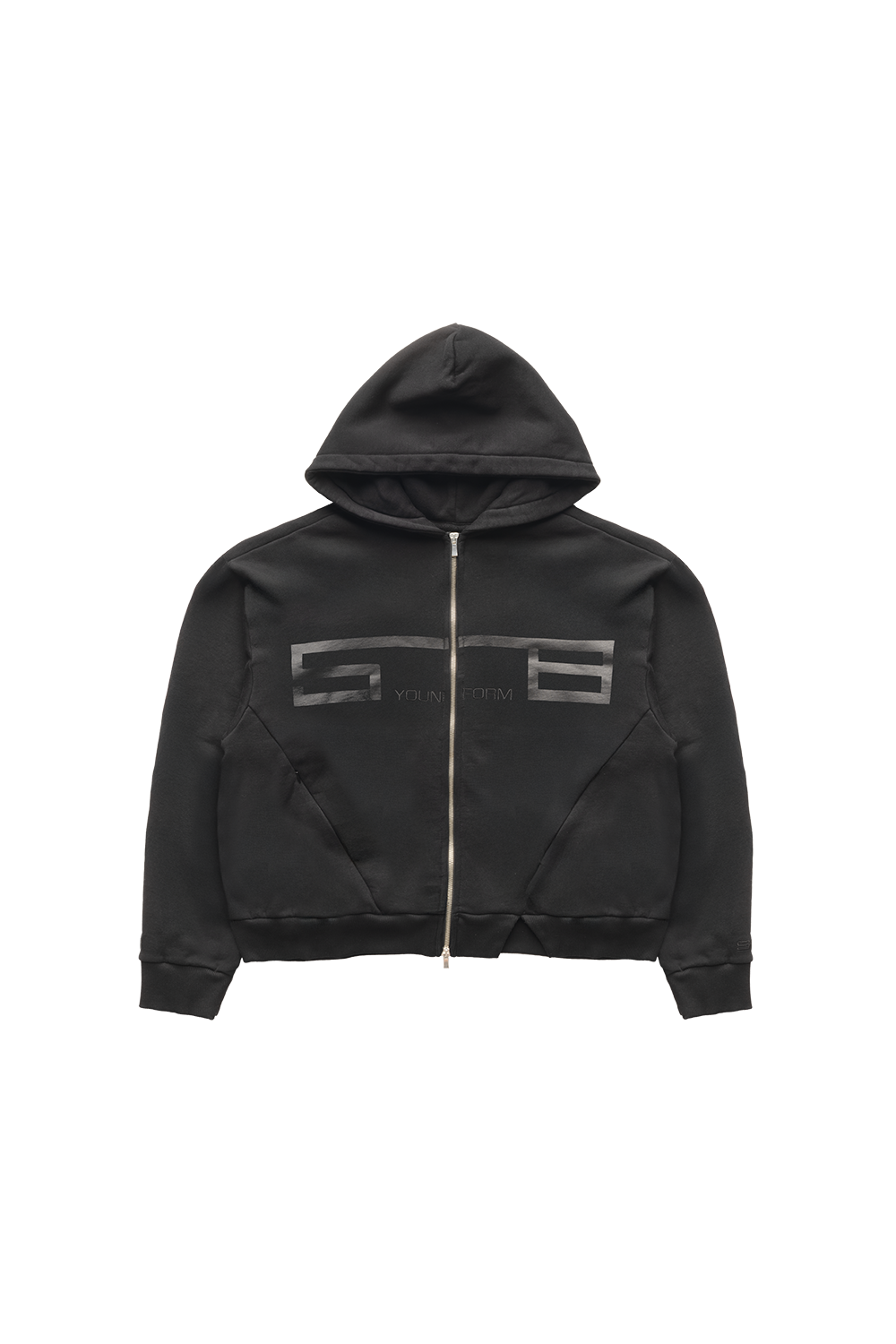 BLACK YOUNIFORM HOODIE