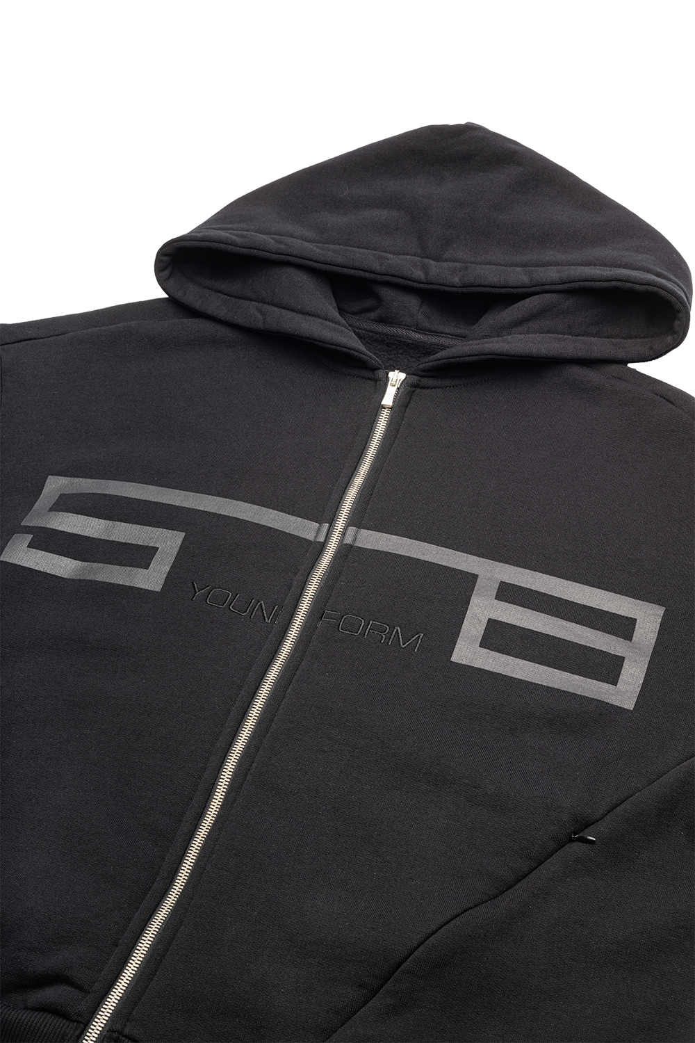 BLACK YOUNIFORM HOODIE