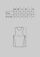 Load image into Gallery viewer, WHITE ASYMMETRICAL TANK TOP
